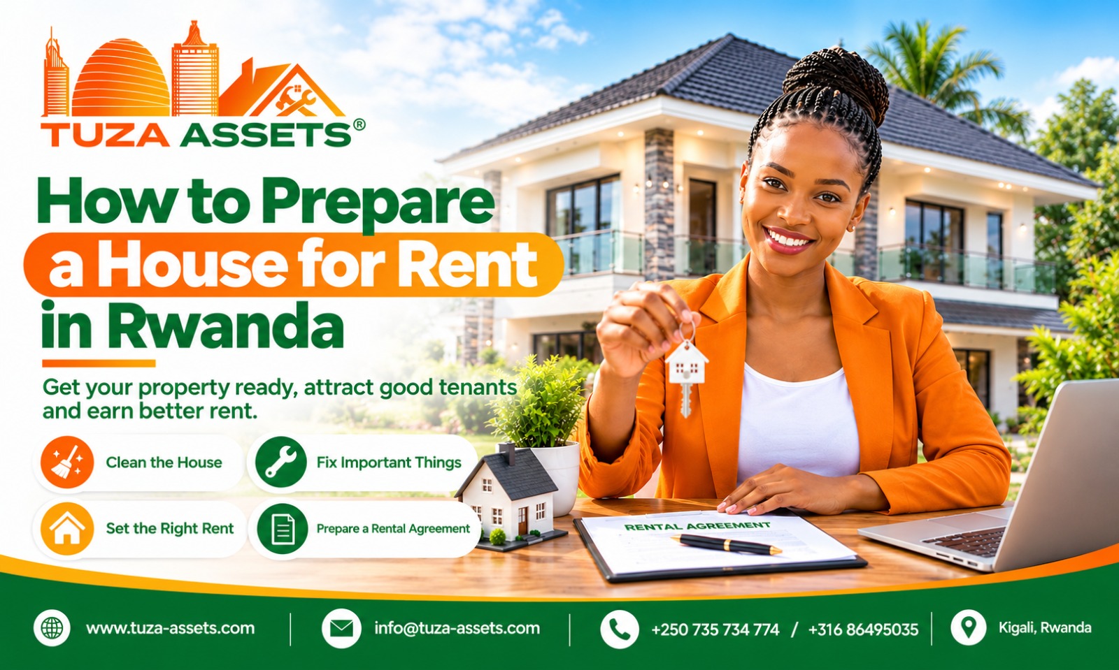 How to Prepare a House for Rent in Rwanda | Tuza Assets