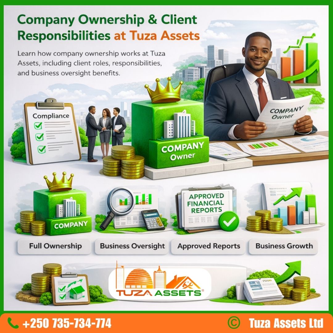 Company Ownership & Client Responsibilities at Tuza Assets